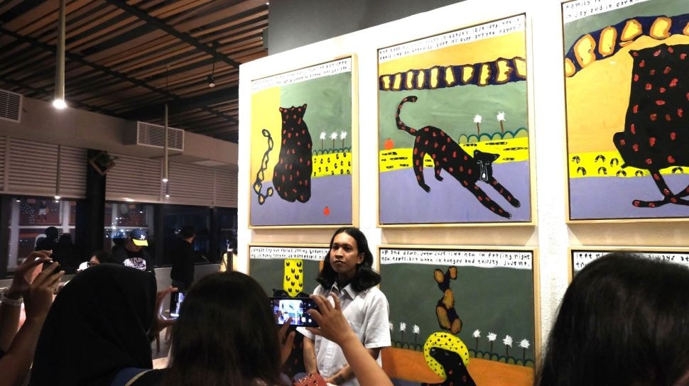 Pameran Tunggal Ibob Hariyatmoko di Rooftop PORTA by Ambarrukmo