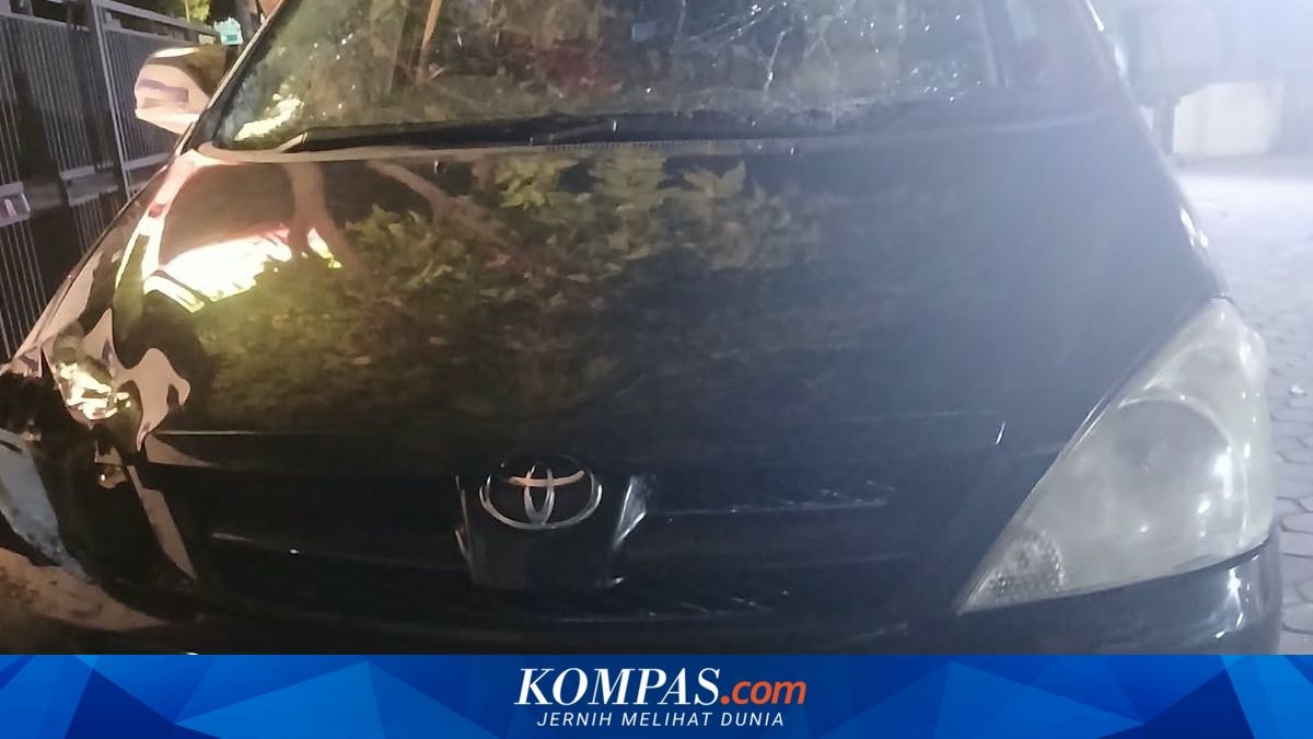 Innova Tabrak Motor di Bantul, Pengemudi Melarikan Diri karena Panik