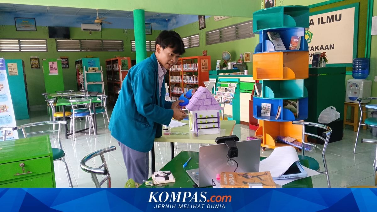 Ahmad Siswa MAN 2 Bantul Diterima di IPB Tanpa Tes Berkat Inovasi Hydrotani Wall