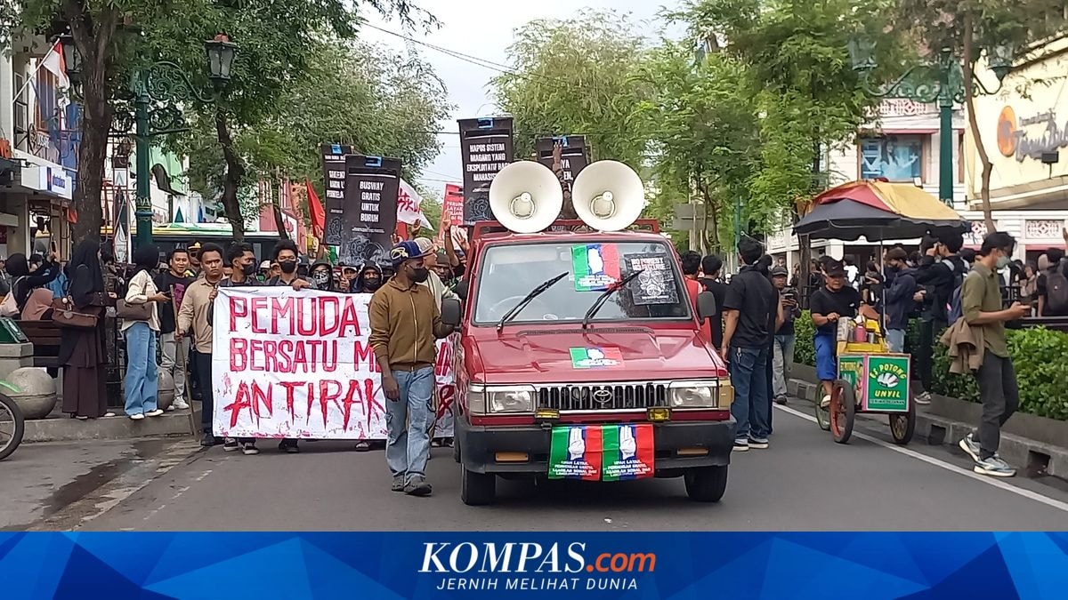 Demo 28 Oktober di Jogja: Massa Tuntut UMR Jadi Rp4,6 Juta hingga Usut Kasus Mandala Krida