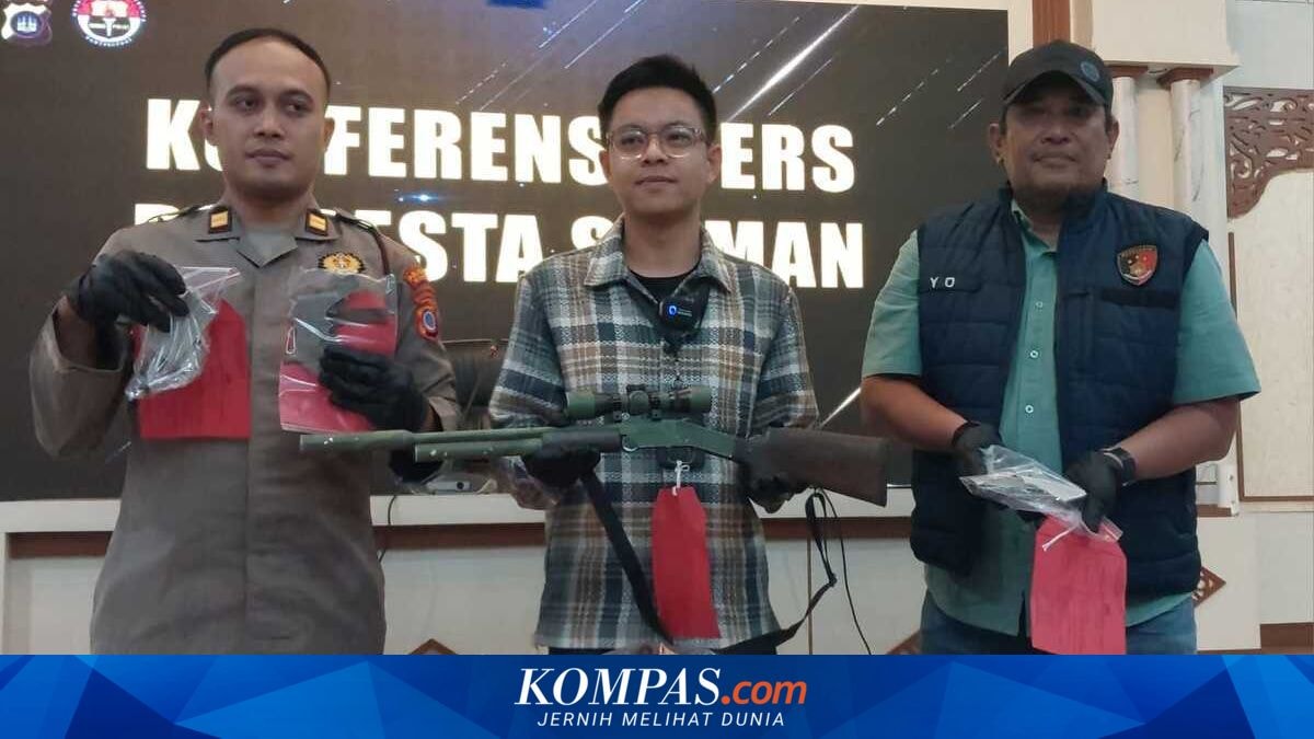 Pria di Sleman Ditangkap Usai Merakit Senjata Api dengan Panduan YouTube